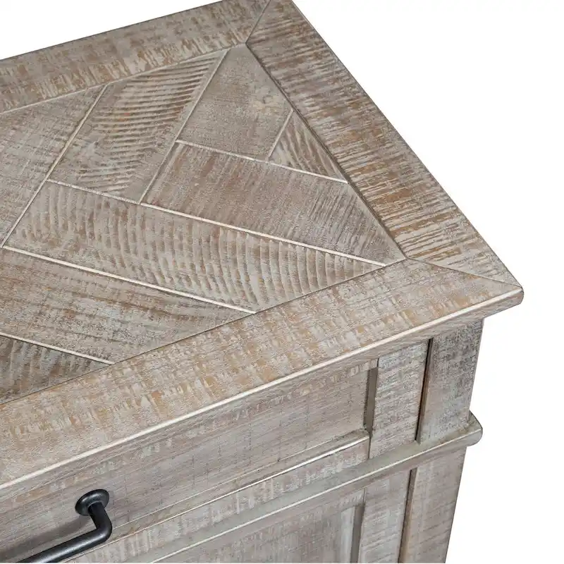 Liberty Furniture Parkland Falls Weathered Taupe Sofa Table