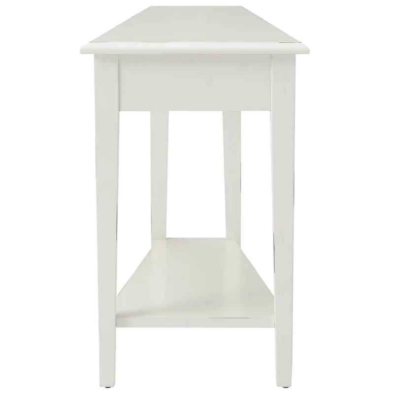 Leick Home Recliner Wedge Table with Shelf