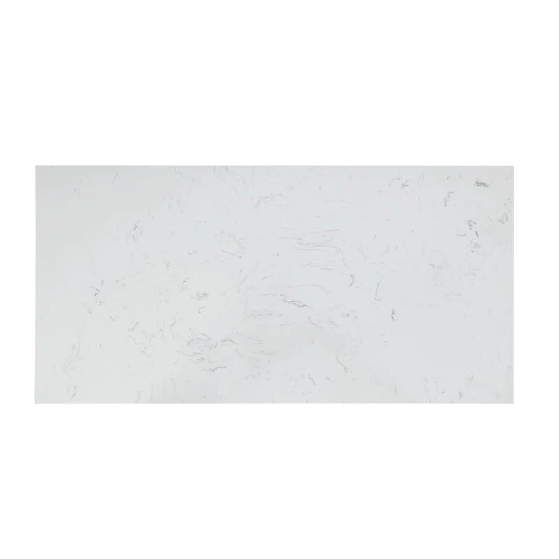 Leota White 2-Drawer Kitchen Island