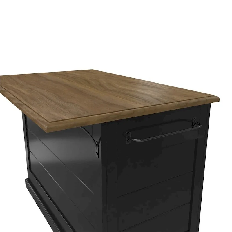 Avenue Greene Betty Kitchen Island with 2 Stools