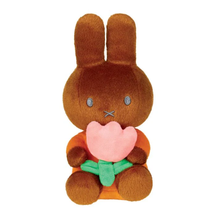 Miffy & Friends Melanie Plush With Tulip 20cm