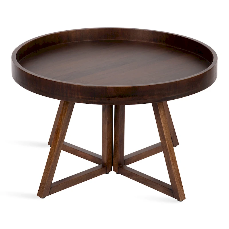Kate and Laurel Avery 30-inch Round Coffee Table - 30 Diameter