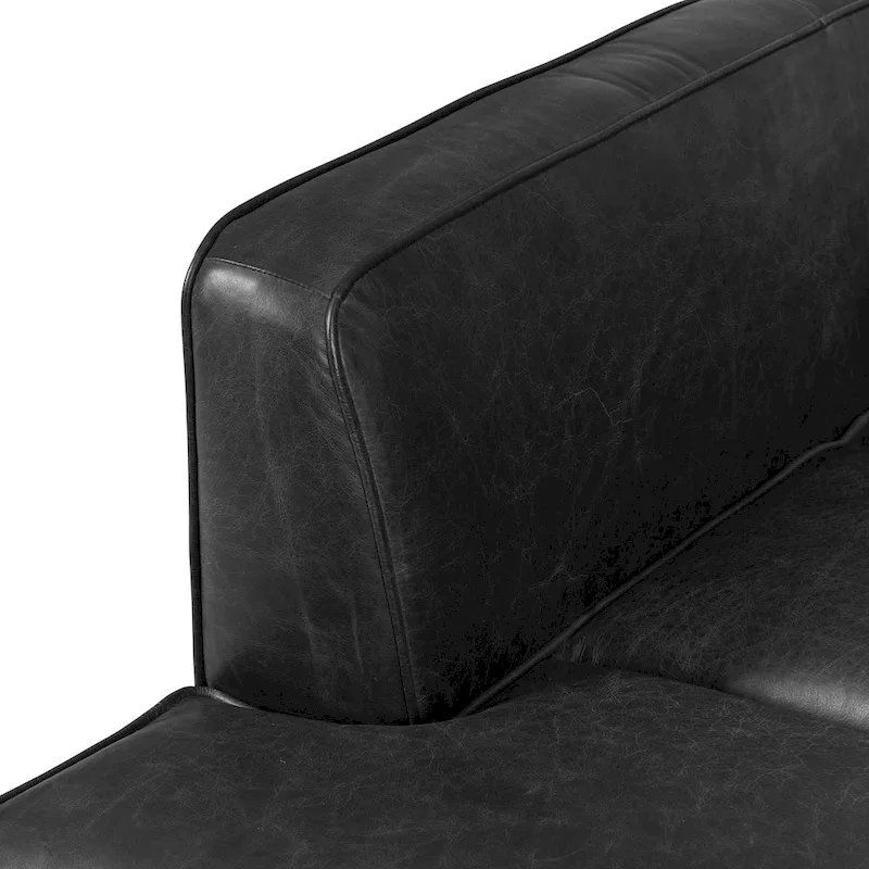 Poly & Bark Jasper Daybed - Full Grain Genuine Italian Leather