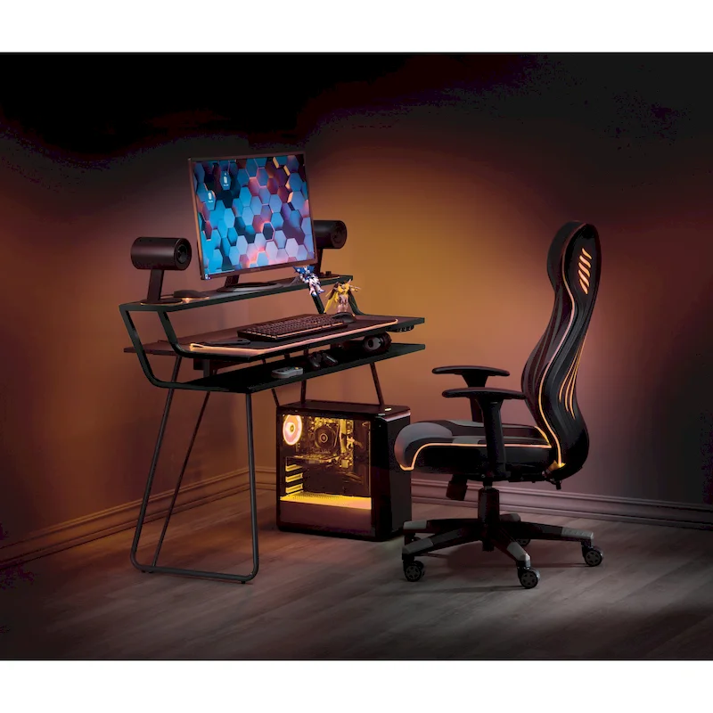 Leveled Gaming Desk