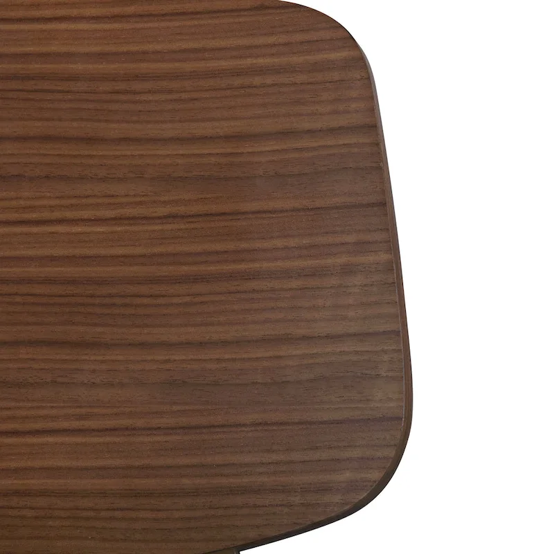 Furniture of America Beau I Mid-century Walnut 7-Piece Oval Dining Set