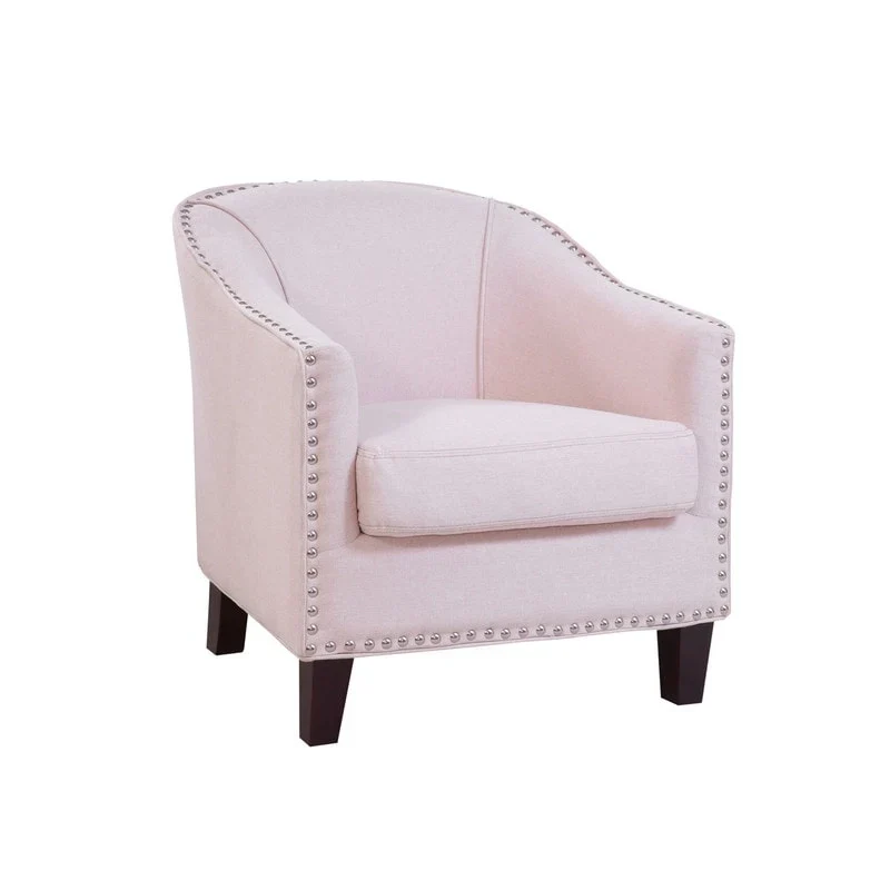 Grafton Home Giles Accent Chair with Nailhead Trim