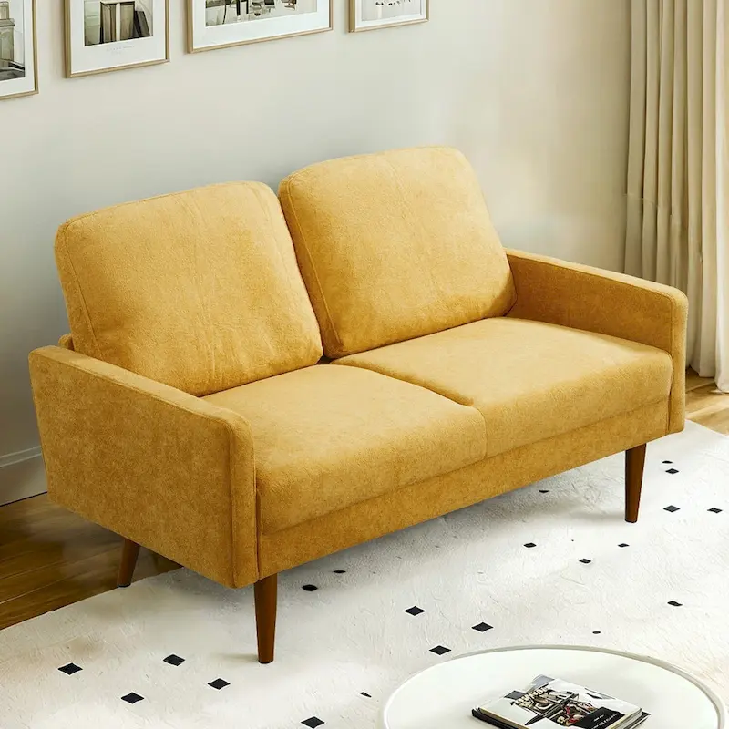 Velvet Loveseat Sofa