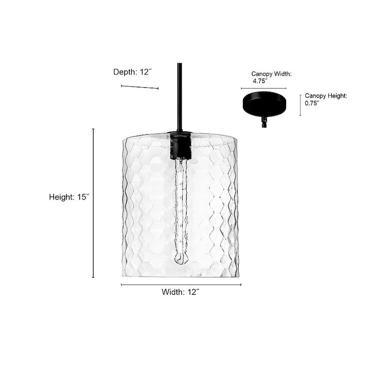 Millennium Lighting 9221 Ashli 12  Wide Pendant