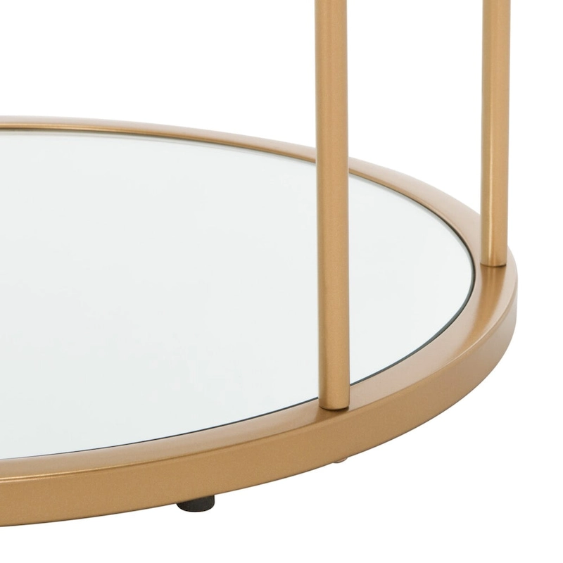 SAFAVIEH Frederica 3 Shelf Coffee Table - 42 L x 21 D x 17 H - 42Wx21Dx17H