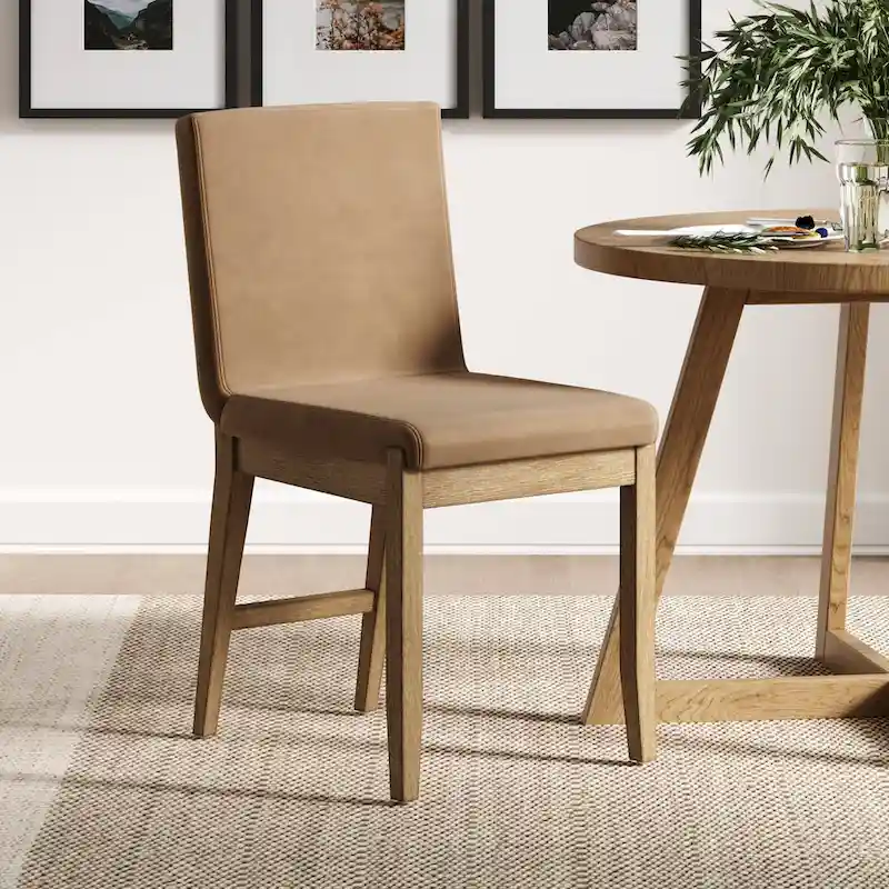 Gracie Modern Dining Chair, Upholstered Accent Dining Chair