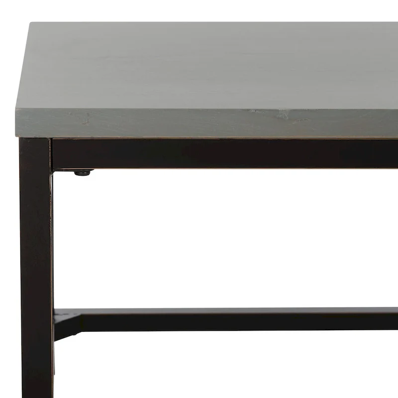 SAFAVIEH Aino Reclamined Wood Finish Coffee Table - 48 x 24 x 17.7 - 48Wx24Dx18H