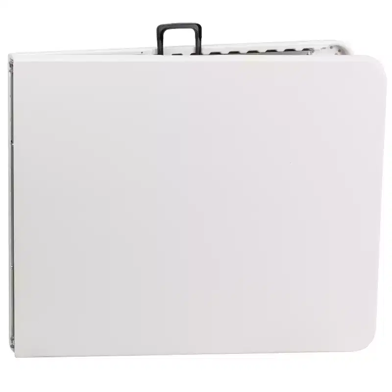 Flash Furniture 6-Foot Bi-Fold Plastic Banquet and Event Folding Table with Carrying Handle