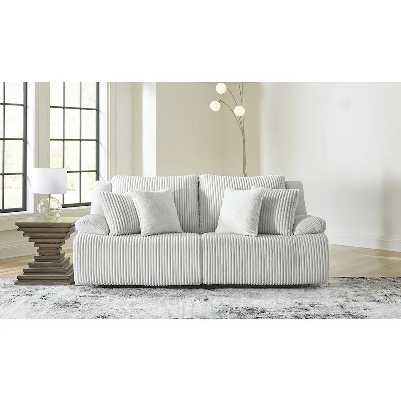 Signature Design by Ashley Top Tier 2-Piece Reclining Sectional Loveseat - 92W x 40D x 41H