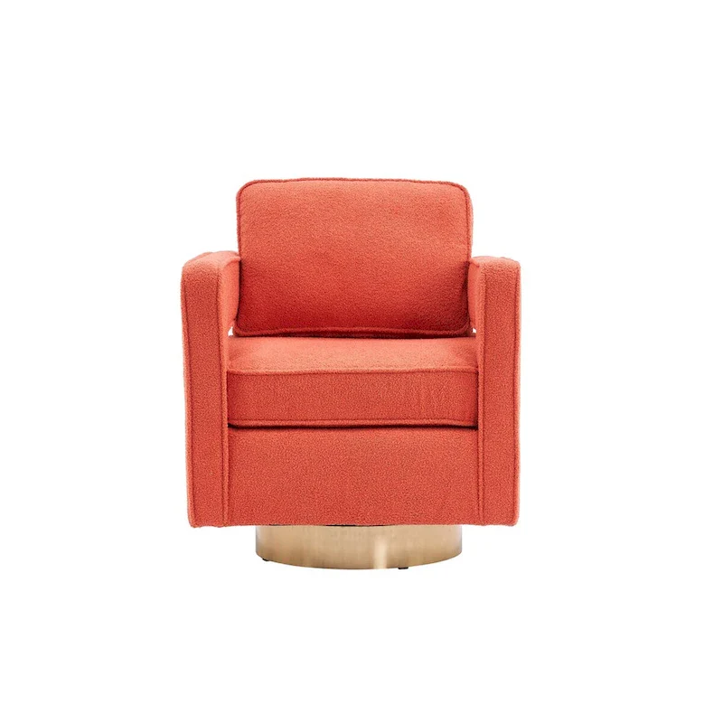 360 Degree Swivel Club Modern Accent Single Sofa Chair