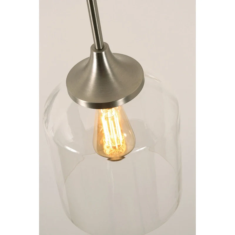 AFX William 3 Light Linear Pendant - Medium Base 120V