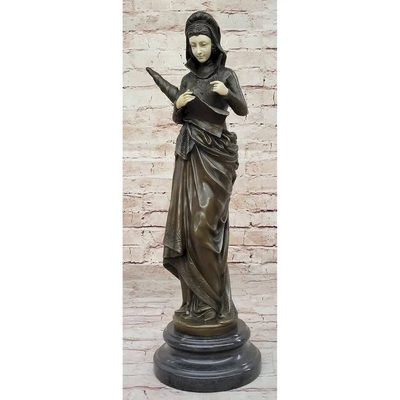 La Liseuse By Carrier Belleuse - Bronze Sculpture Of A Woman Holding A Book