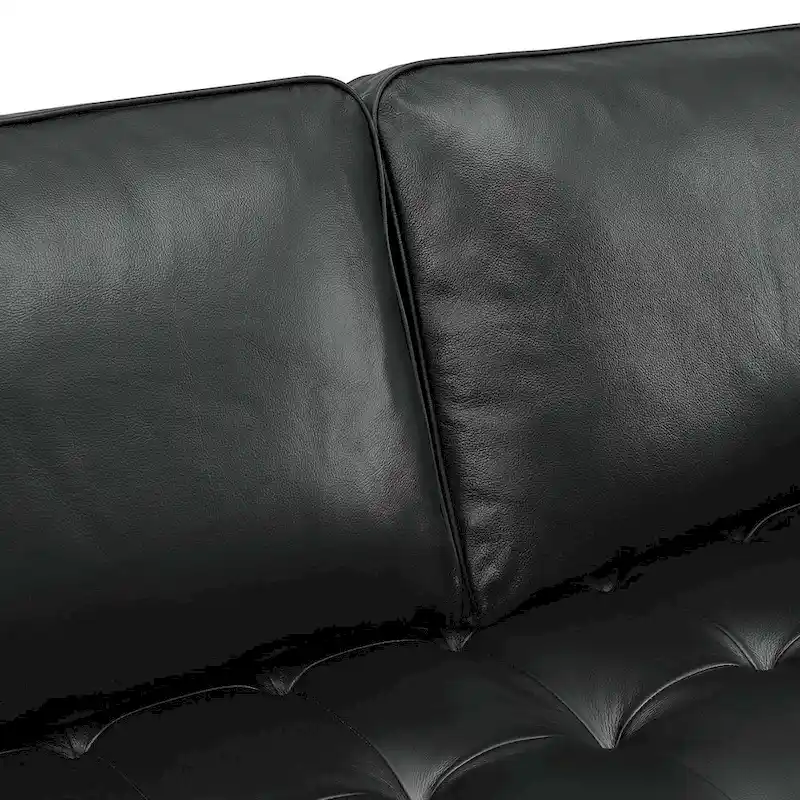 Valour 98 Leather Sectional Sofa