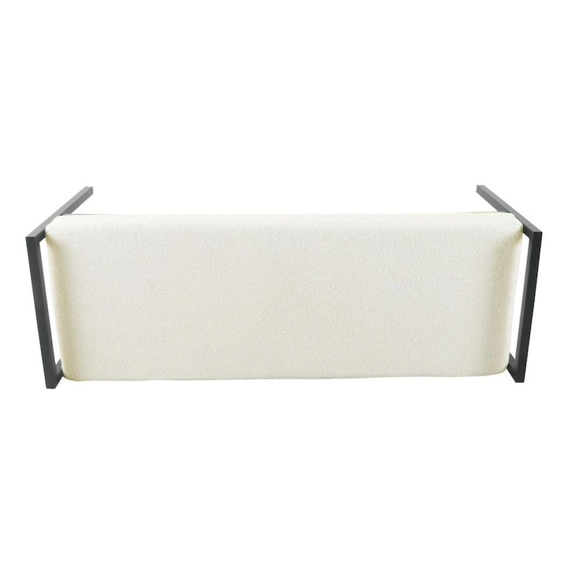 HomePop Modern Metal Bench