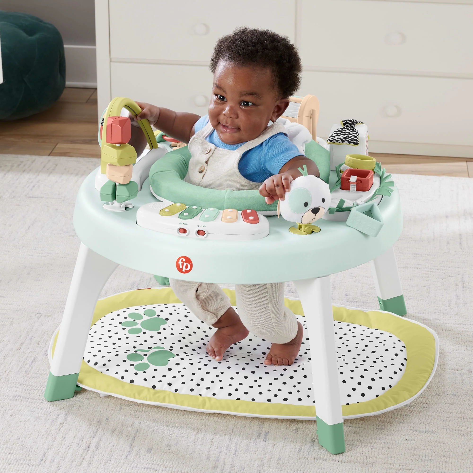 Fisher-Price–Centre D’Activités Mon Chiot Adoré 3 en 1, Lumières, Sons