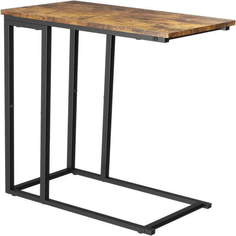 Small C Shaped End Table - 10D x 18.1W x 25H