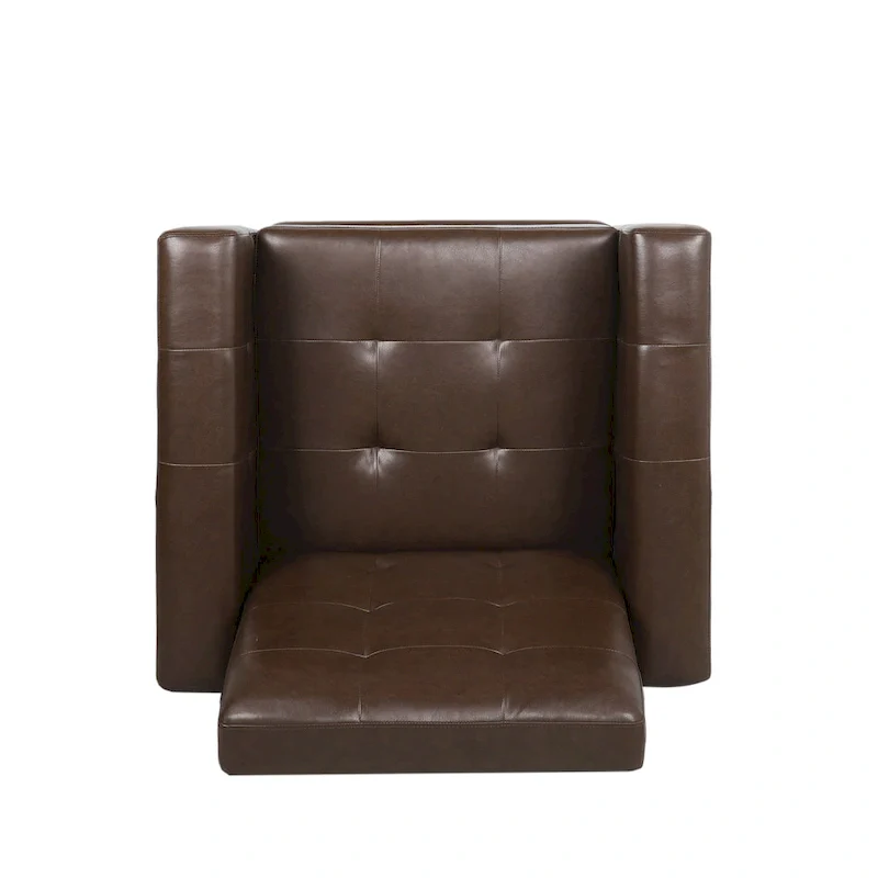 Upholstered Push-Back Recliner