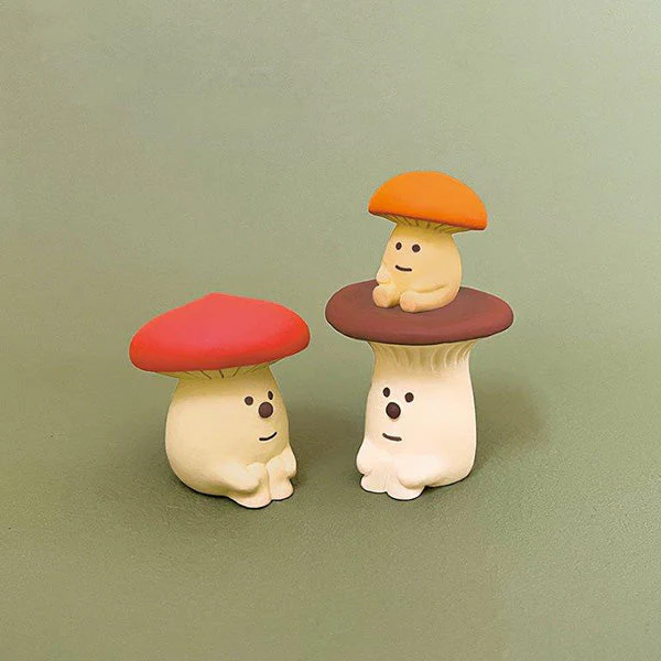 Decole Concombre Figurine - Mushroom Forest - Elingi Mushroom