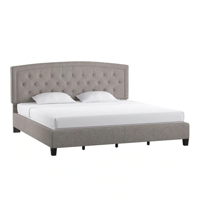 Fontana Adjustable Diamond-tufted Arched Back Bed by iNSPIRE Q Classic