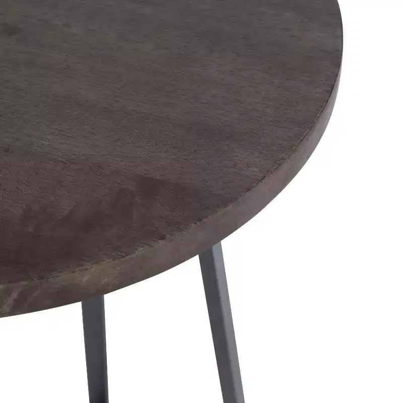 Kate and Laurel Zia Round Side Table