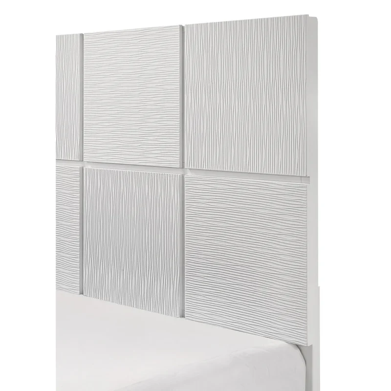 5 Piece White Panel Bedroom Set