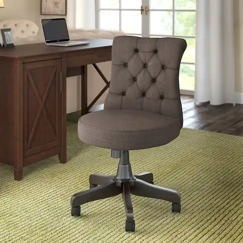 Key West Mid Back Tufted Office Chair by Bush Furniture