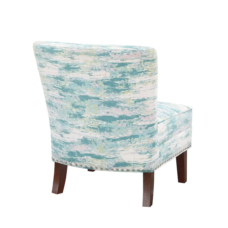 Madison Park Alex Artistic Print Armless Slipper Accent Chair