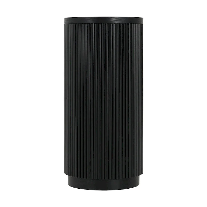 Modern Entryway Table (with Open Shelving and Elegant Wood Grain Design)