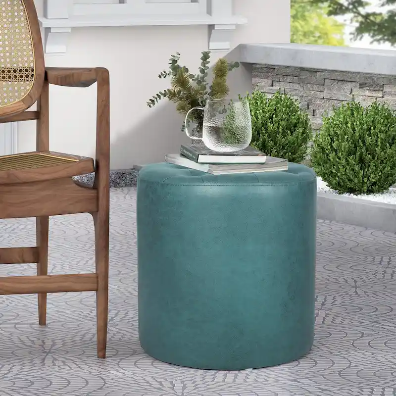 Adeco Upholstered Ottoman