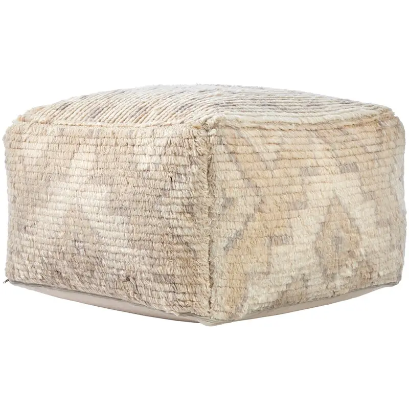 Jasmyne Traditional Medallion Pouf