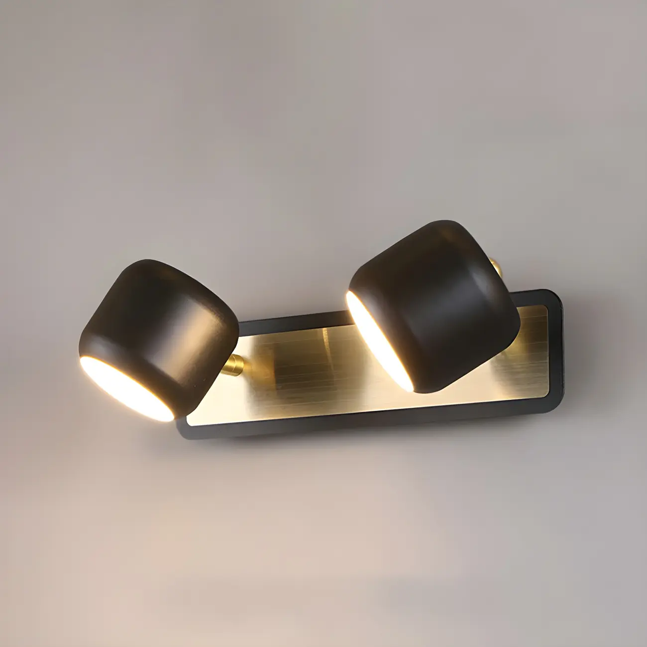 Modern Aluminum Cylinder Warm LED Bathroom Vanity Light