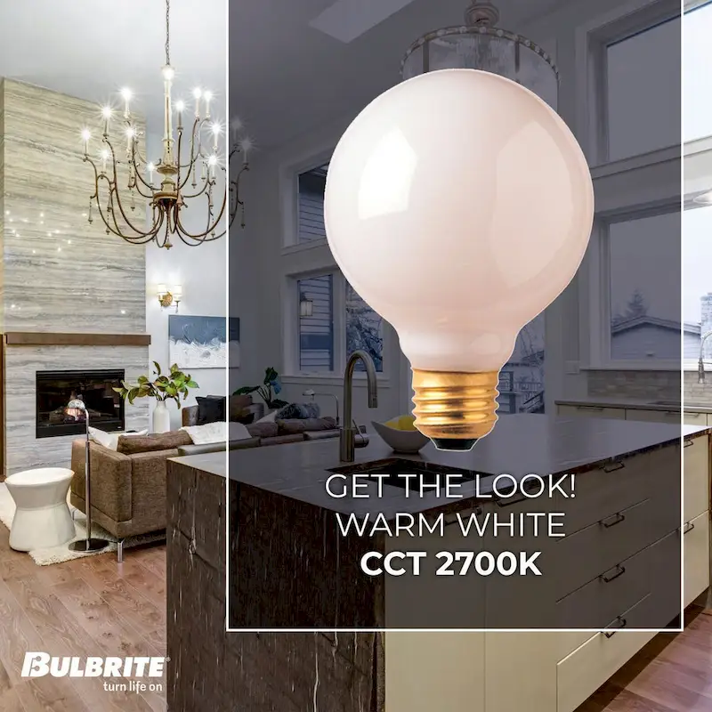 Bulbrite Pack of (24) 40 Watt Dimmable G25 Incandescent Light Bulbs with Medium (E26) Base, 2700K Warm White Light