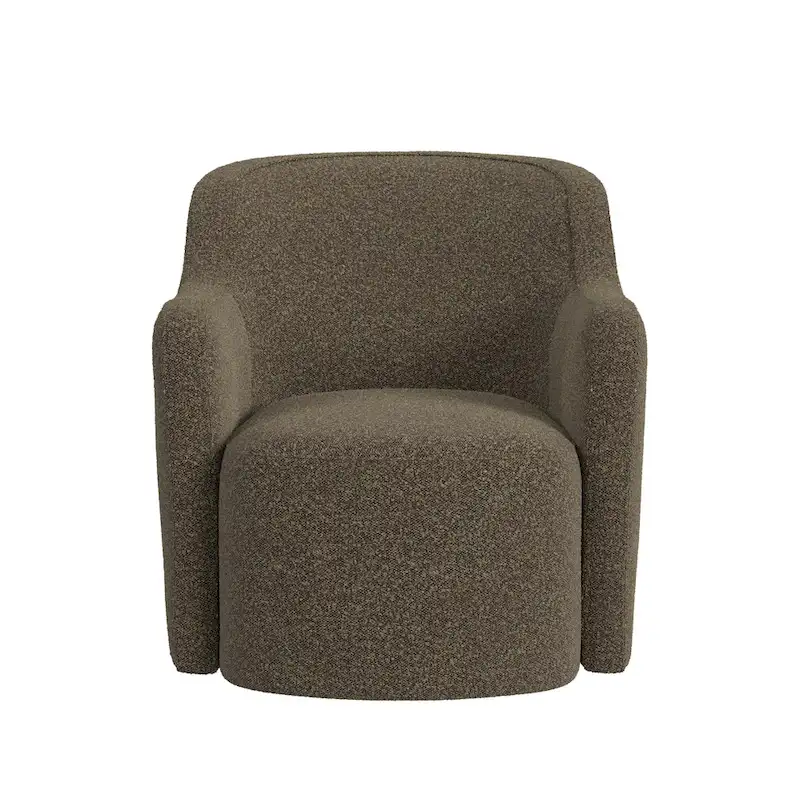 HomePop Upholstered Swivel Accent Chair