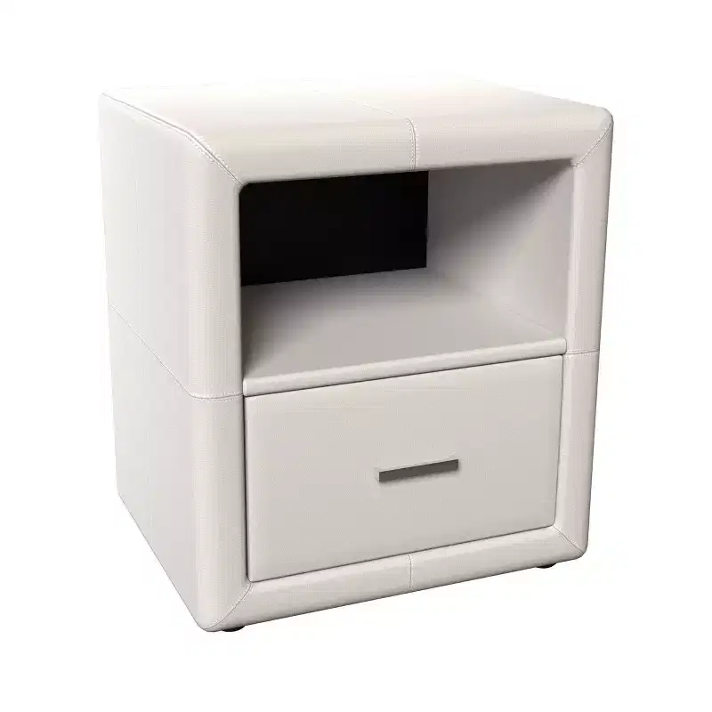 Reunion Faux Leather Upholstered Nightstand - Eco Dream