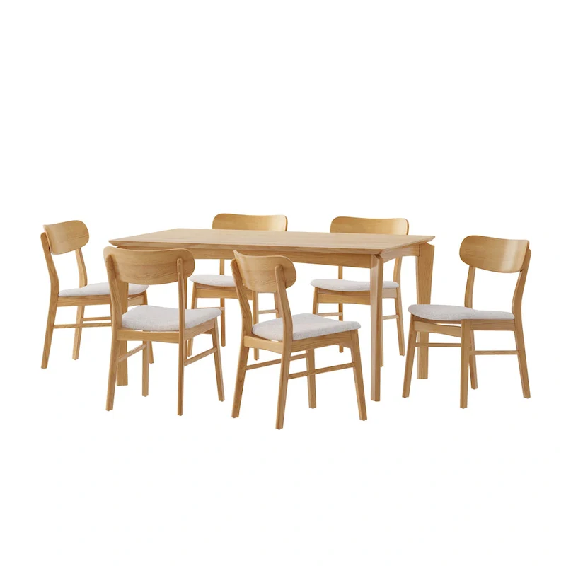 Ballantrae Wood 7 Piece Dining Set by Christopher Knight Home