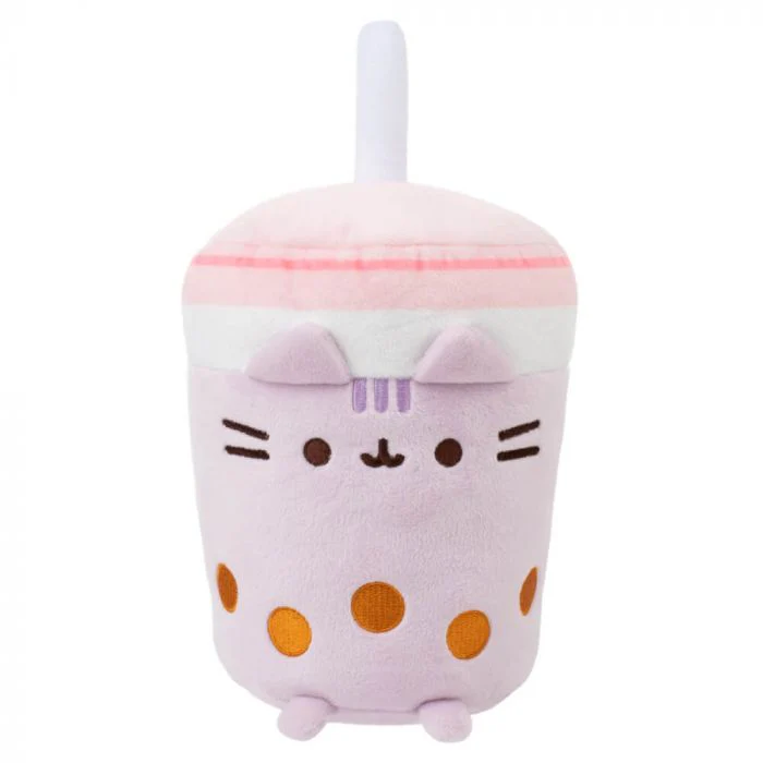 Pusheen Sips: Boba Tea Purple Large  28cm