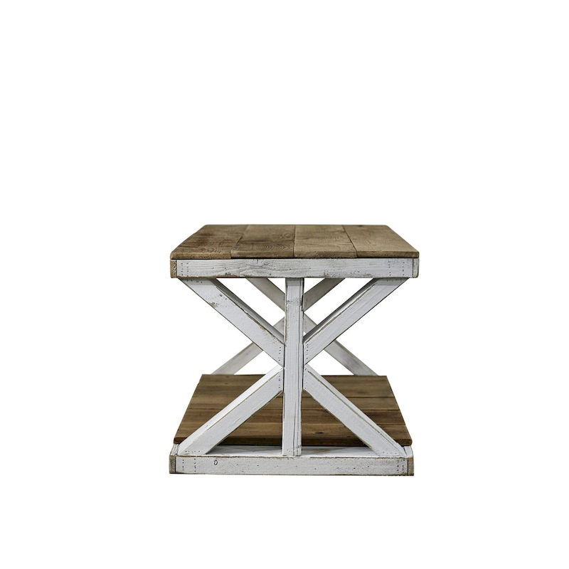 Aztec White Combo Coffee Table