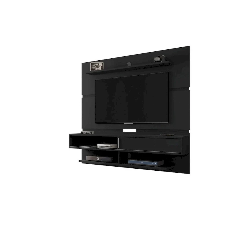 Carbon Loft McNeil Floating Entertainment Center with ShelvesFloating Entertainment Center with Shelves