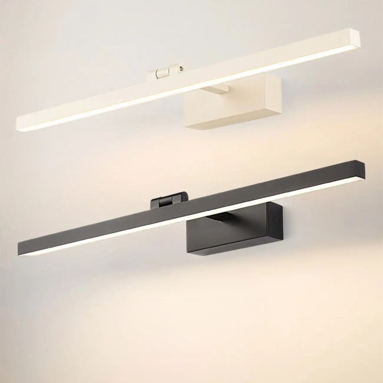 Stylish Black Linear LED Bathroom Vanity Light