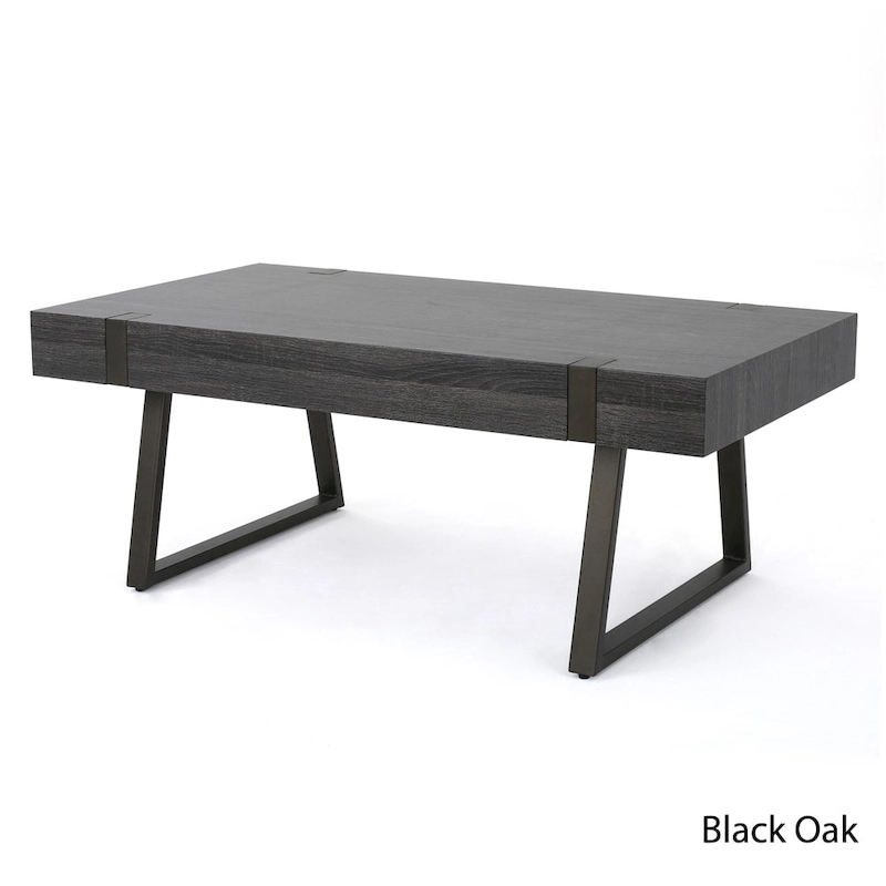 Abitha Faux Wood Coffee Table by Christopher Knight Home - 43.25 L x 23.60 W x 16.75 H
