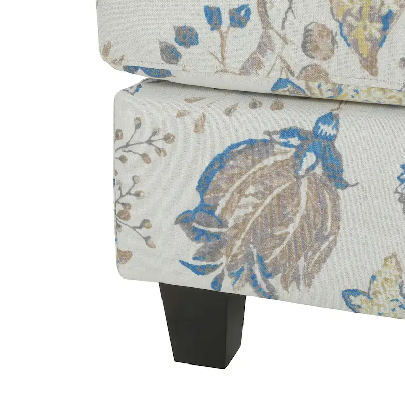 Rosella Fabric Ottoman by Christopher Knight Home