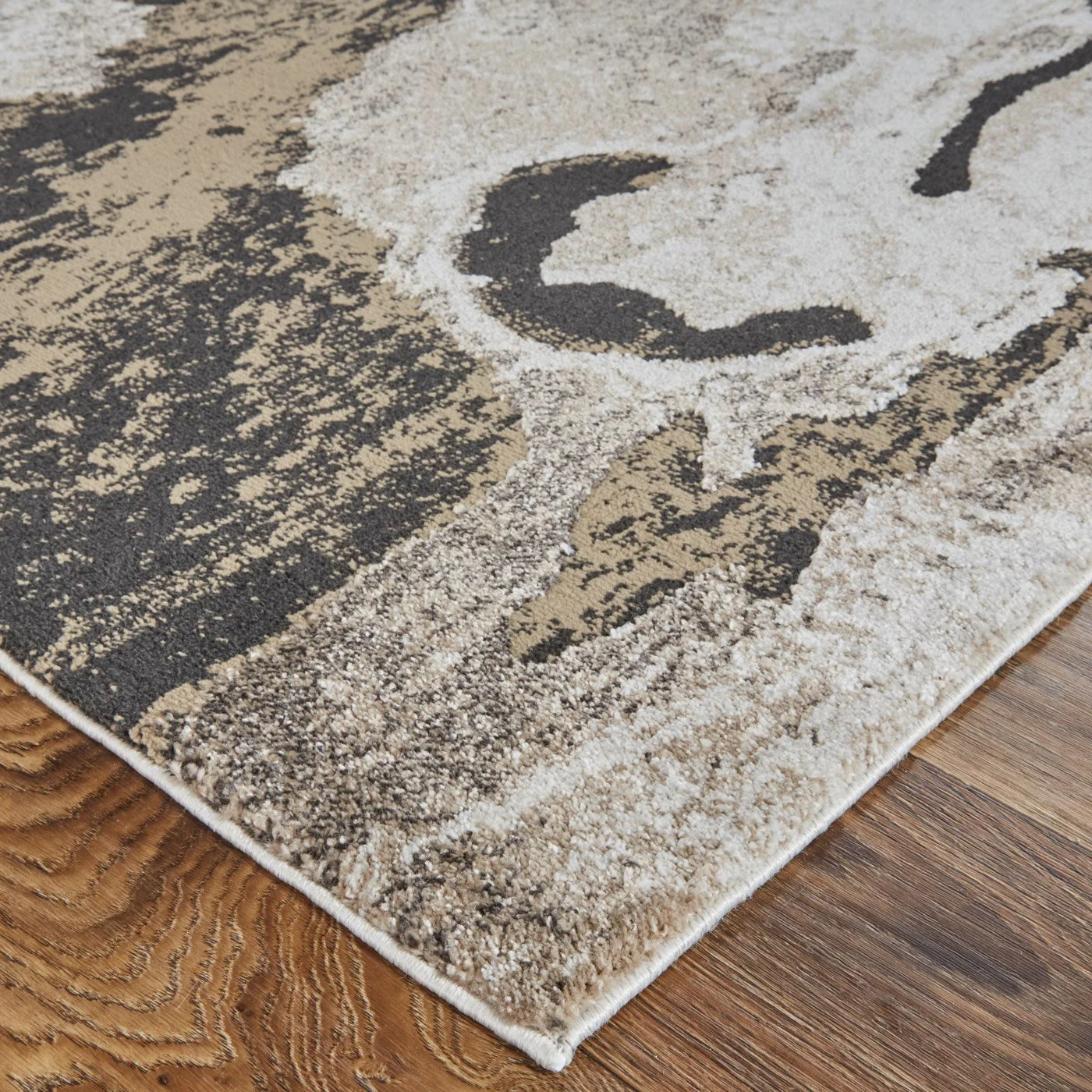 Vancouver Charcoal Beige Rug