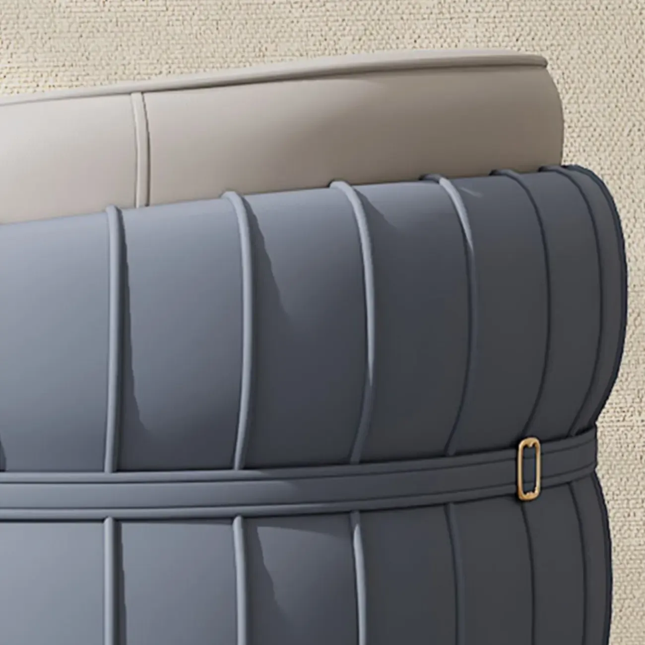 Modern Leather Low Back Ergonomic Office Chair with Wheels