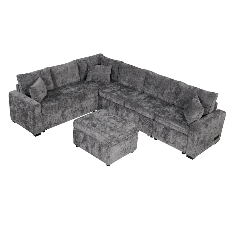 Sectional Sofa Pull-out Sofa Bed Sleeper