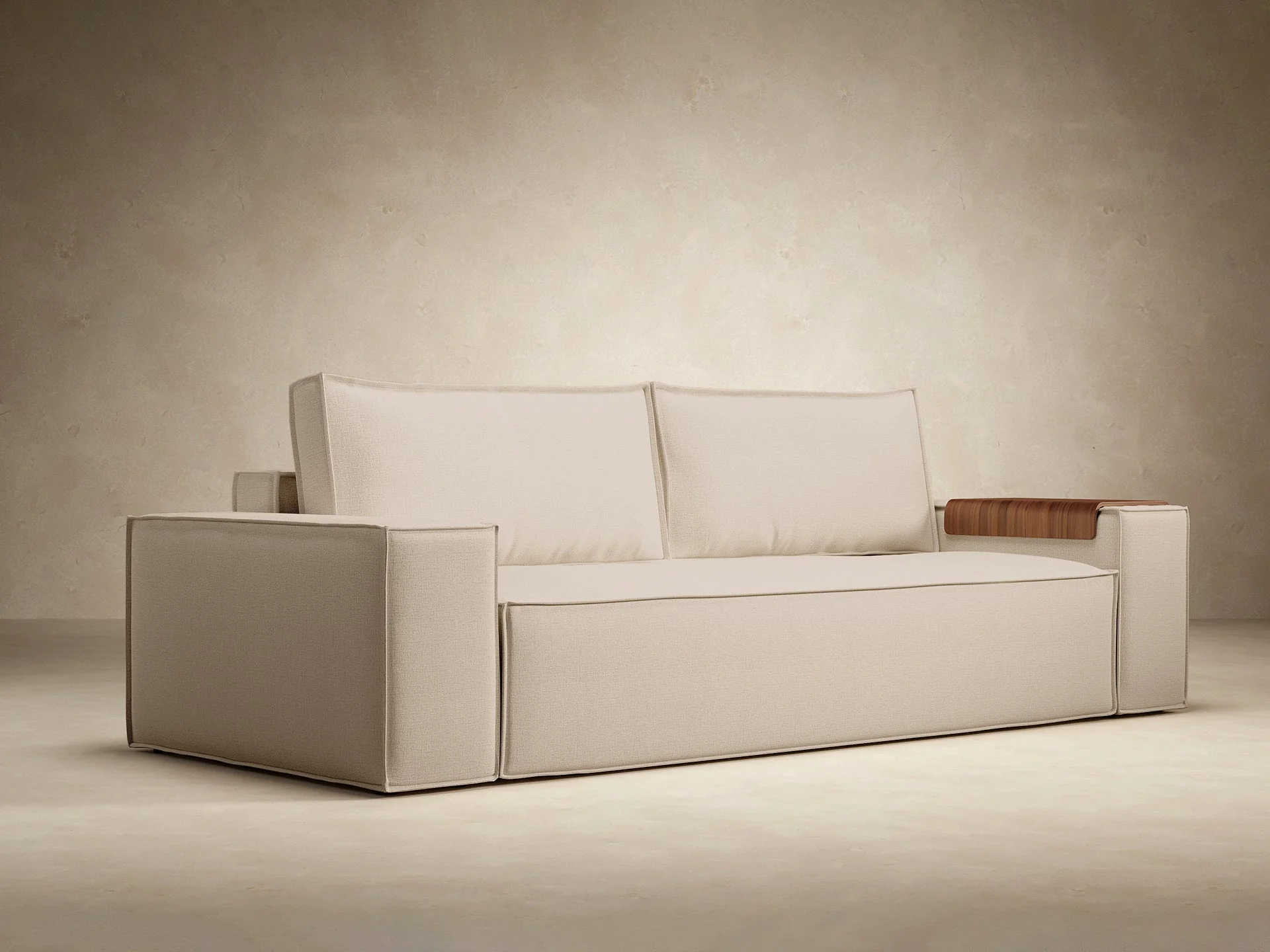 Newilla Wide Arms Sofa Bed
