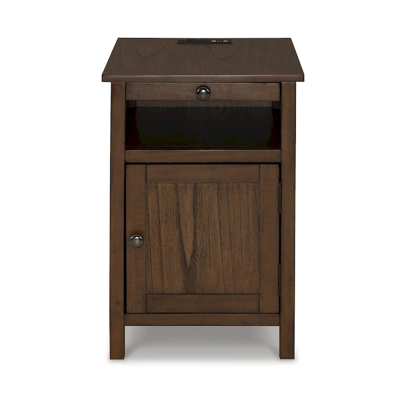 Signature Design by Ashley Treytown Chairside End Table - 16W x 24D x 24H